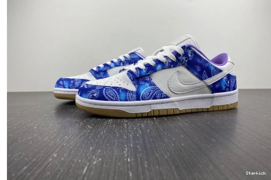 Purple Dunk CT5053-041 Low White SB Nike Navy Blue 0824